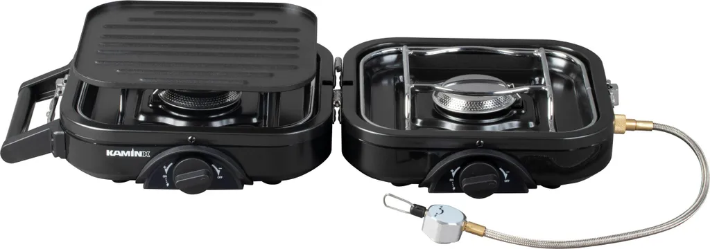 Cobb KaminX Réchaud à gaz pliable 2 feux noir 240020 pour le camping