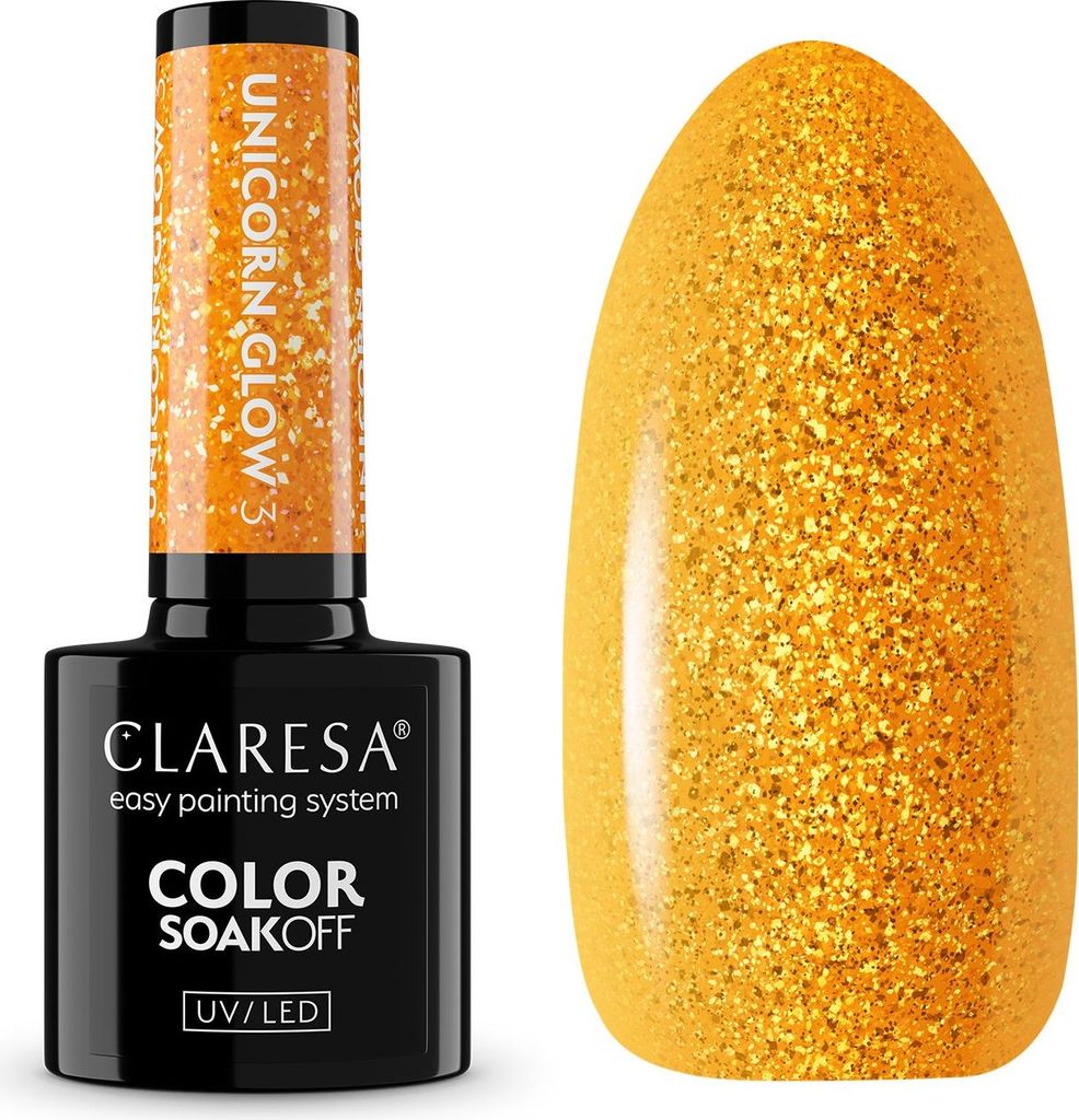 CLARESA N Unicorn Glow Hybrid Nagellack 03 5 g