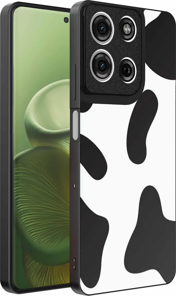 Cover Trendy Motorola Edge 60 Mucca - Accessorio Fashion Smartphonica