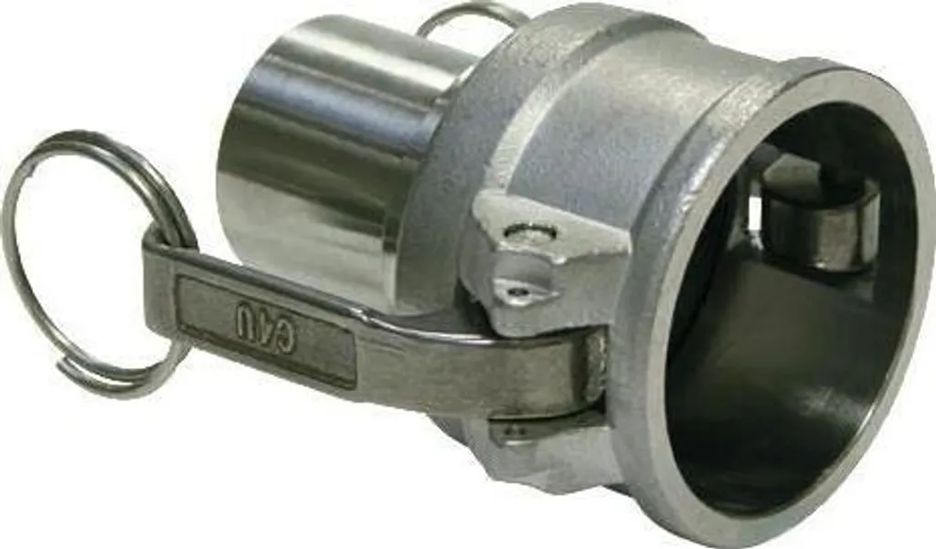 Kamlok Type C VA 1.4408 - 50mm Inox 316 avec bras de levier