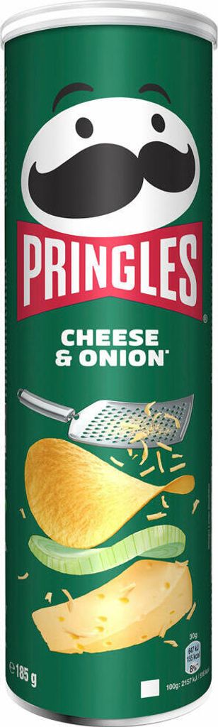 Pringles Sýr a cibule (185g dávka) Obrázek produktu 