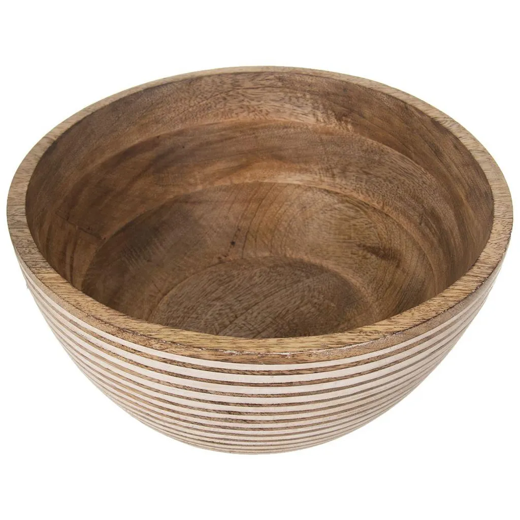 Ciotola in Legno di Mango Esotico per Frutta e Insalate | Design Naturale - 2