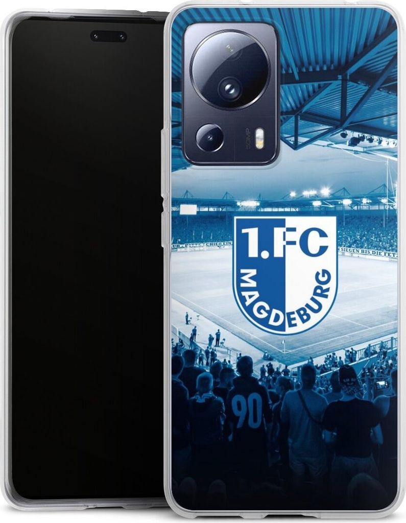 DeinDesign Handyhülle für Xiaomi 13 Lite Silikon Hülle Case Smartphone Schutzhülle Stadion 1. FC Magdeburg 1. FCM