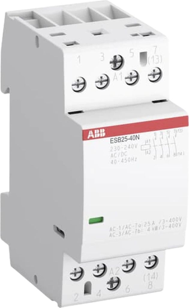 ESB25-40N-06 - Schütz - Weiß - IP20 - AC - 36 mm - 65 mm Produktbild 