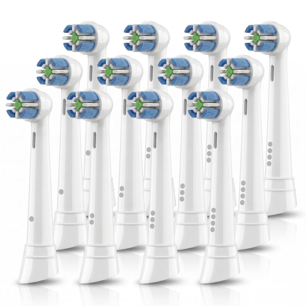 12 Stück Aufsteckbürsten kompatibel mit Oral B iO Produktbild 