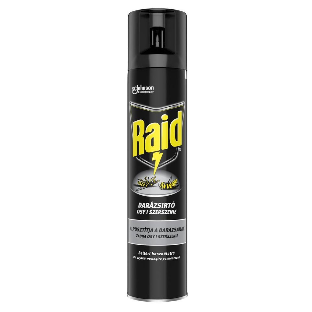 Spray contro vespe e calabroni in bomboletta aerosol Raid Immagine del prodotto 