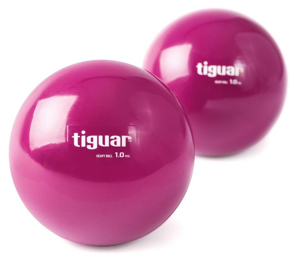 tiguar Gewichtsbälle 1 kg (2er-Set)  Lila  Trainingsbälle Produktbild 