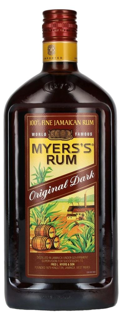 Myers's Rum Original Dark 40% Vol. 0,7l Image du produit 