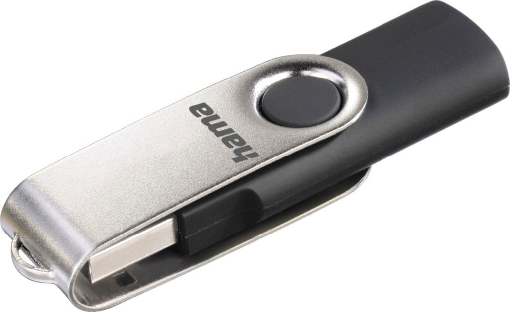 Hama Rotate USB 2.0 32GB, 32 Go, USB 2.0, anneau rotatif, Image du produit 