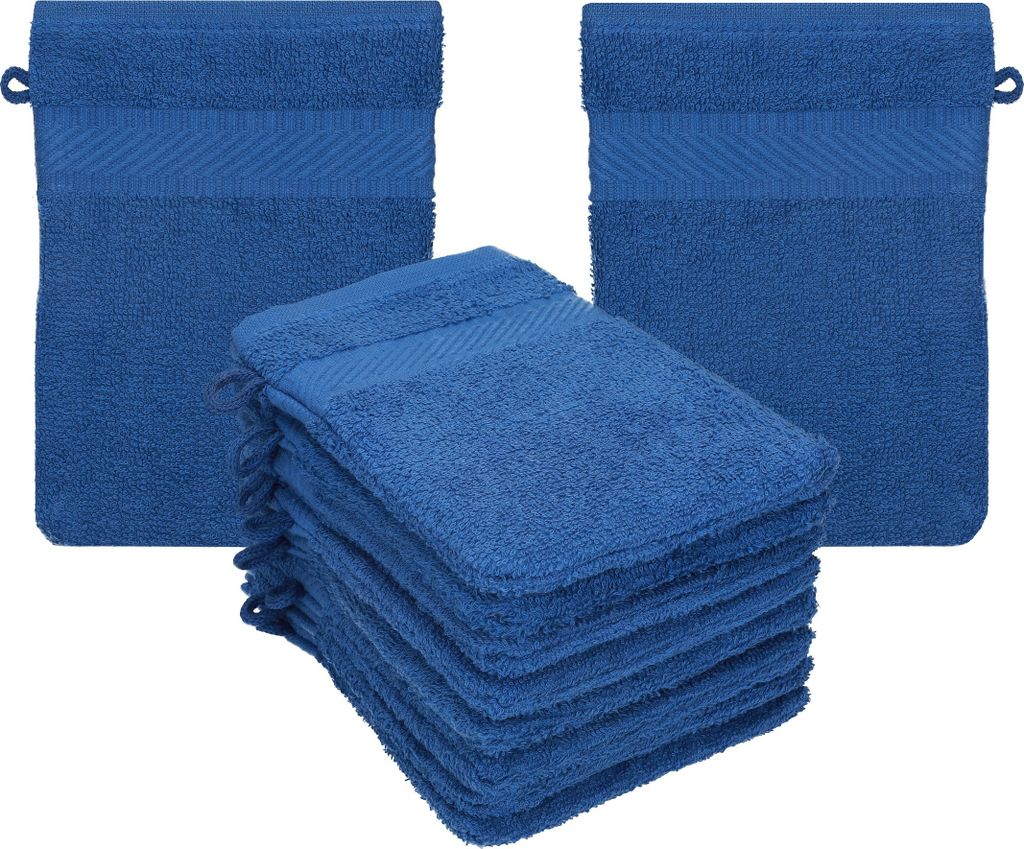 Betz 10 Stück Waschhandschuhe 16x21 cm PALERMO 100% Produktbild 