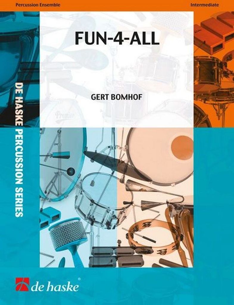 Fun 4 all für Percussionensemble Partitur und Stimmen