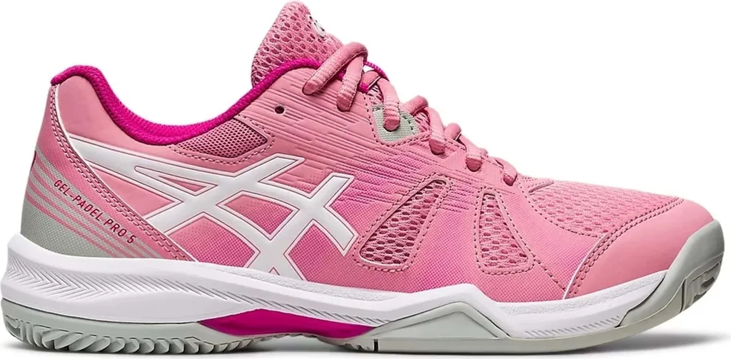 Chaussures de padel Asics 37 roses anti-glisse et sans douleur