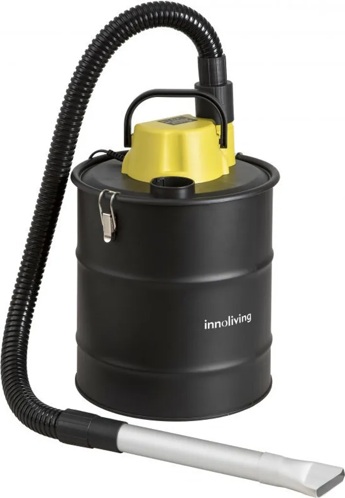 Innoliving INN-650 Aspirateur de Cendres 1200W 20L Noir et Jaune
