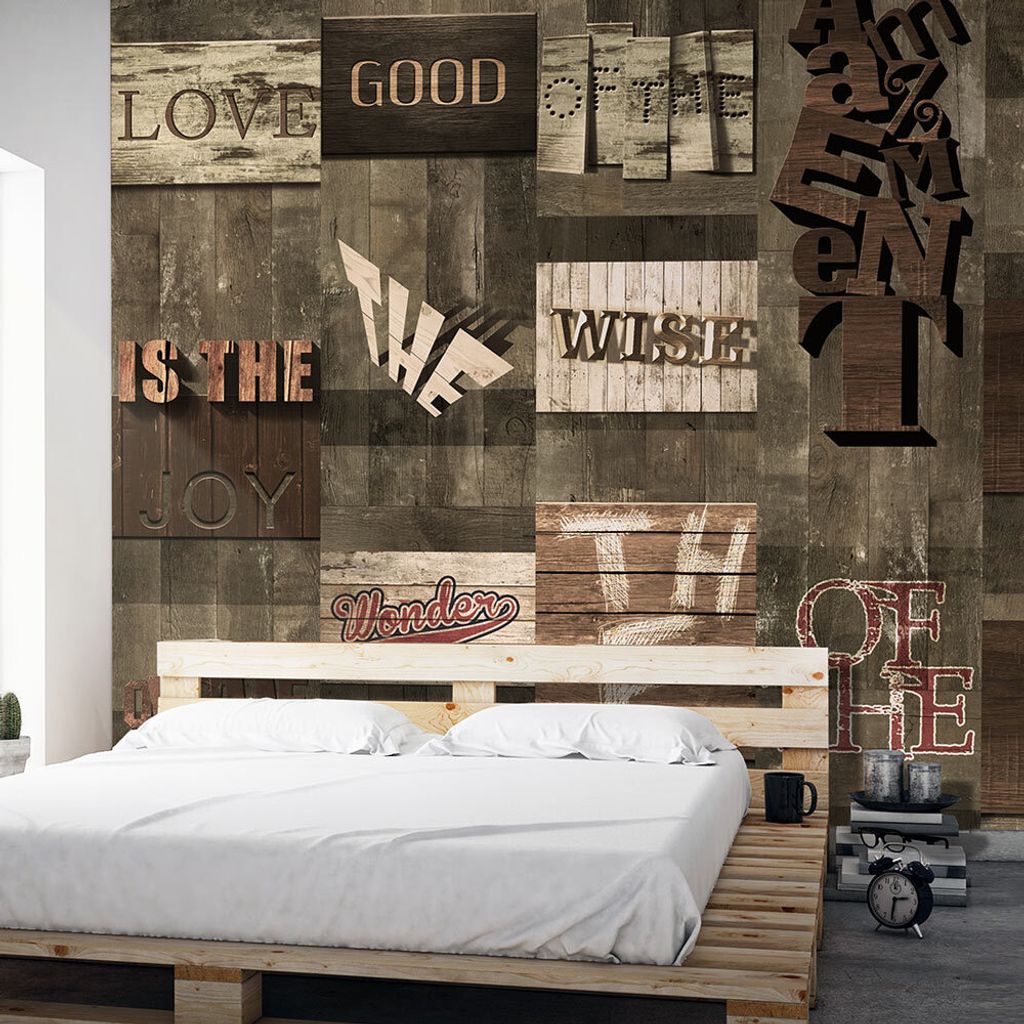 Basera Fototapete Motiv Paneele m-A-0598-j-b, Vliestapete, 50x1000 cm