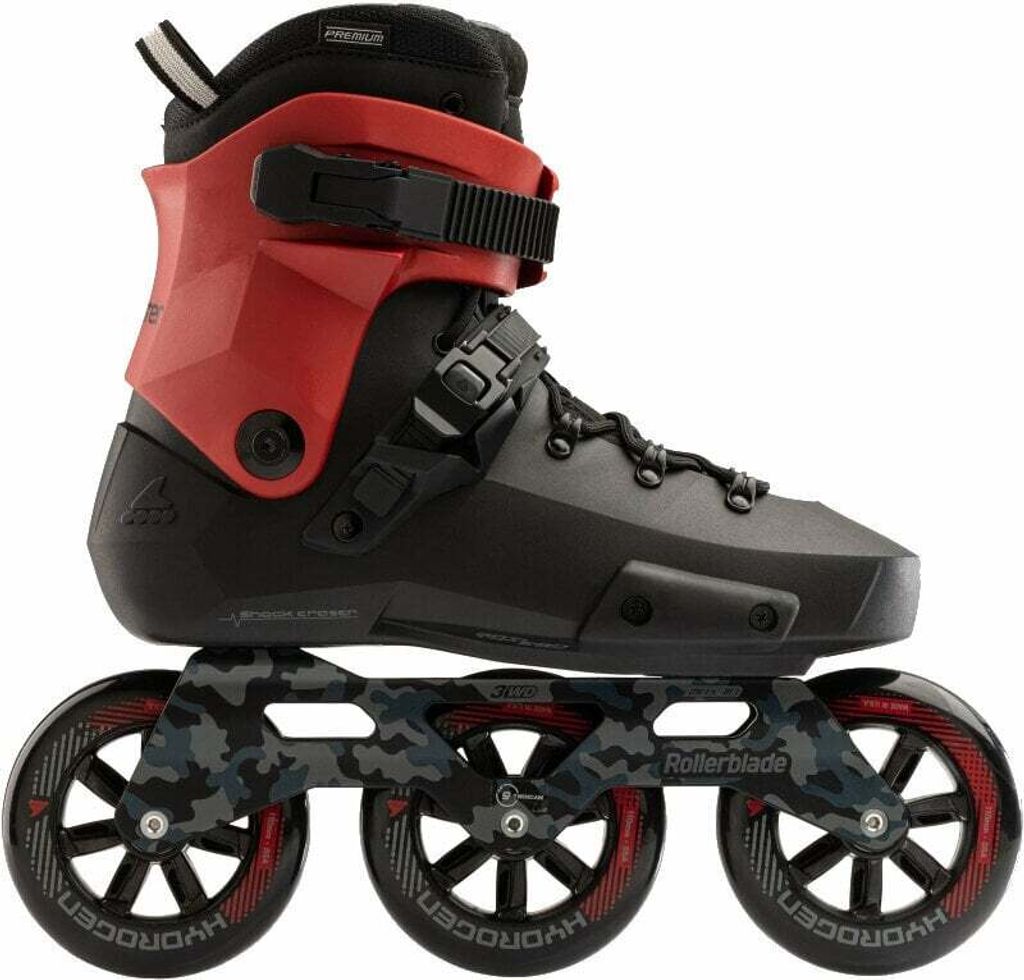Rolki Rollerblade Twister 110 czarny/czerwony 39 Zdjęcie produktu 