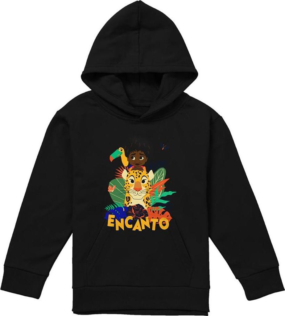 Encanto - Kapuzenpullover für Kinder TV22211 (152-158) (Schwarz)
