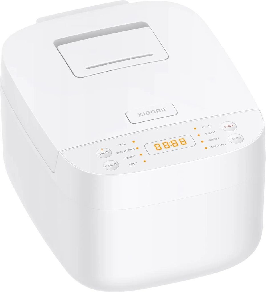 NK MI RICE MINI-X Reiskocher 1,5 L – Weiß, Antihaft, 3 Sensoren, Programmierbar