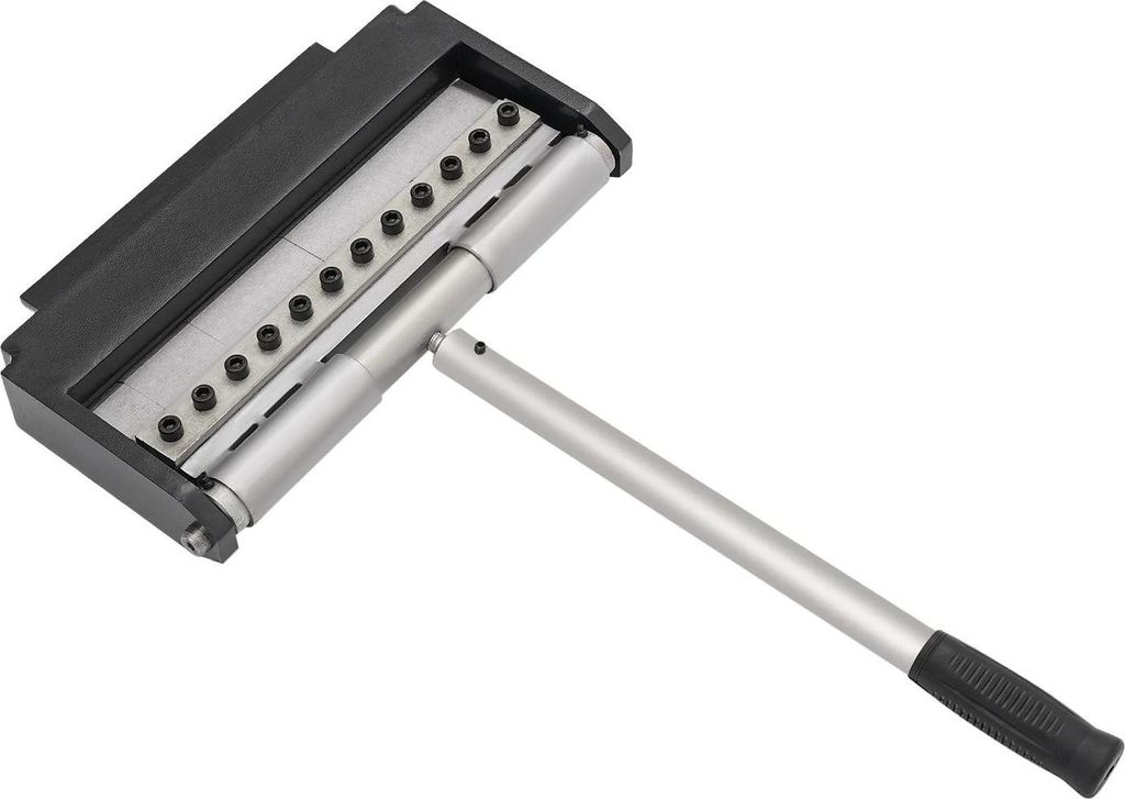 FP30 Blechbiegemaschine - Manuelle Abkantbank - Biegebreite 300 mm - Winkel 0–90° - Segmente 2,54–15,24 cm - Für Stahl/Kupfer/Aluminium, Drä...