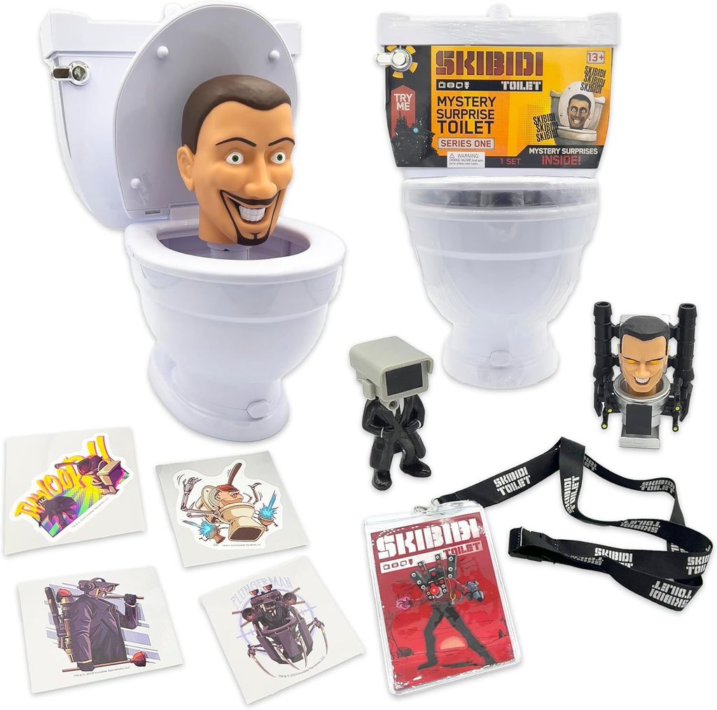 Skibidi Toilet Mystery Toilet: interaktivní toaleta s Obrázek produktu 