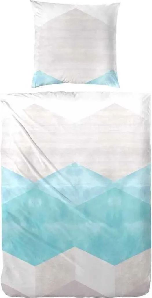 Hahn Biancheria Letto 135x200 Cotone Puro - Comfort a Quadri