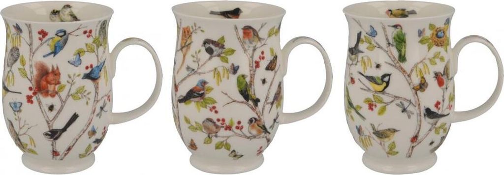 Becher Suffolk, "Secret Wood" - Motivwahl: Set/3 (je 1 Motiv A,B,C)