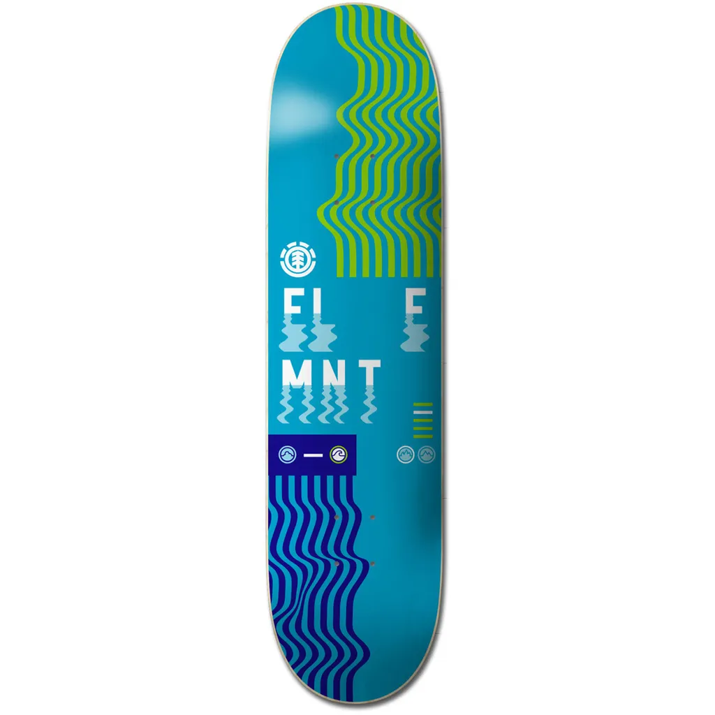 Planche de skateboard Element DISCONNECT WATER taille 8,25 pouces