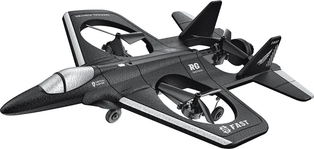 Mini Jet RC Quadricoptère : 9 min de vol et système de pilotage 2.4Ghz