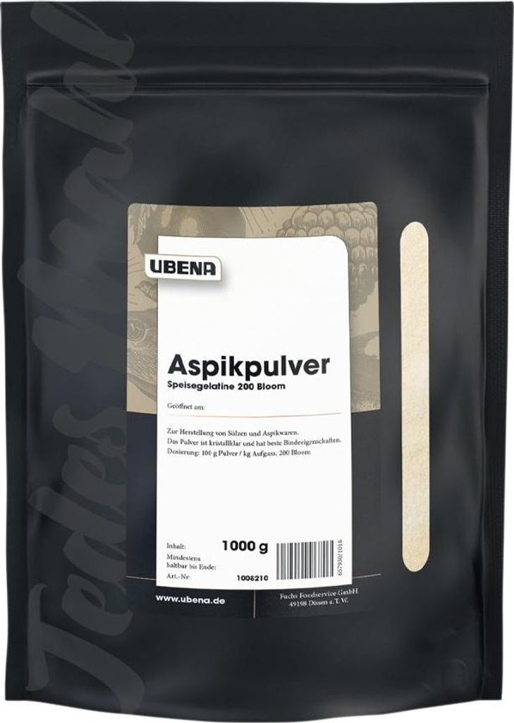 Ubena Aspikpulver Speisegelatine 1kg Produktbild 