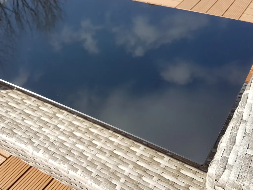 Salon de jardin pour terrasse et balcon - Ensemble 4 places en rotin