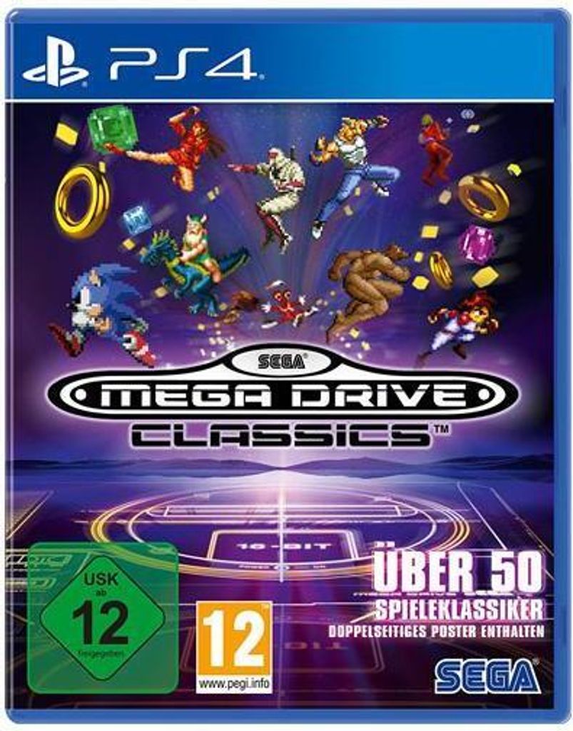 Sega Megadrive Classics PS-4 Produktbild 