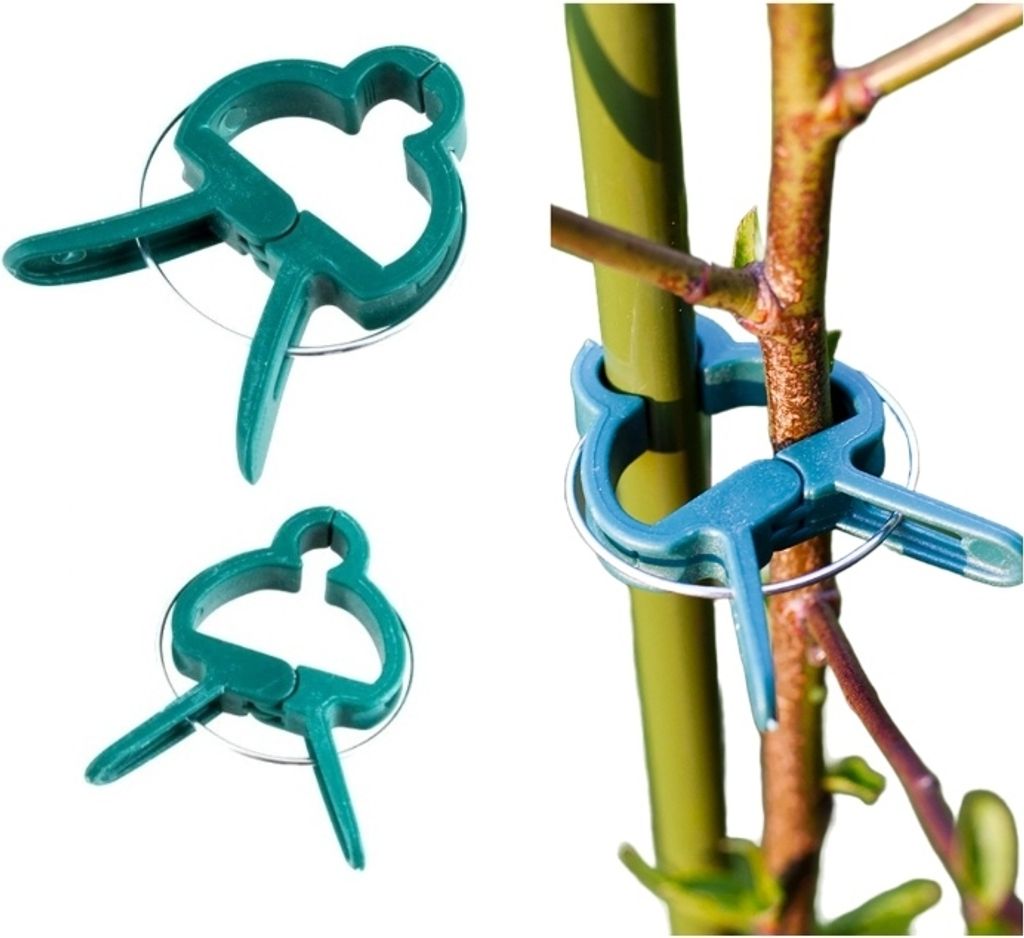 Pflanzenclips 2 Größen 20 Stk