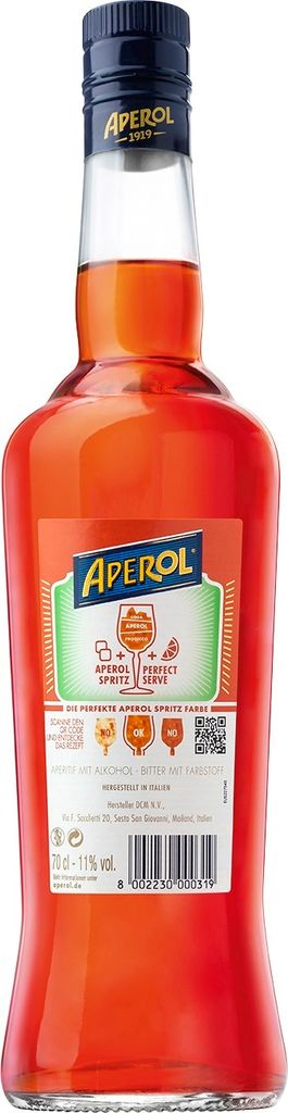 Aperol Aperitivo | 11 % vol | 0,7 l Produktbild 7