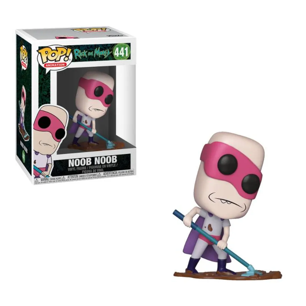 Figurine Noob Noob 441 Rick and Morty Funko Pop finition vinyle détaillée