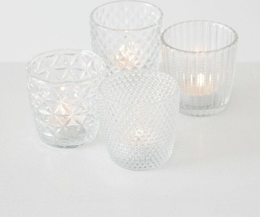 Boltze 1014419, 4 Stück(e), Glas, Transparent Produktbild 