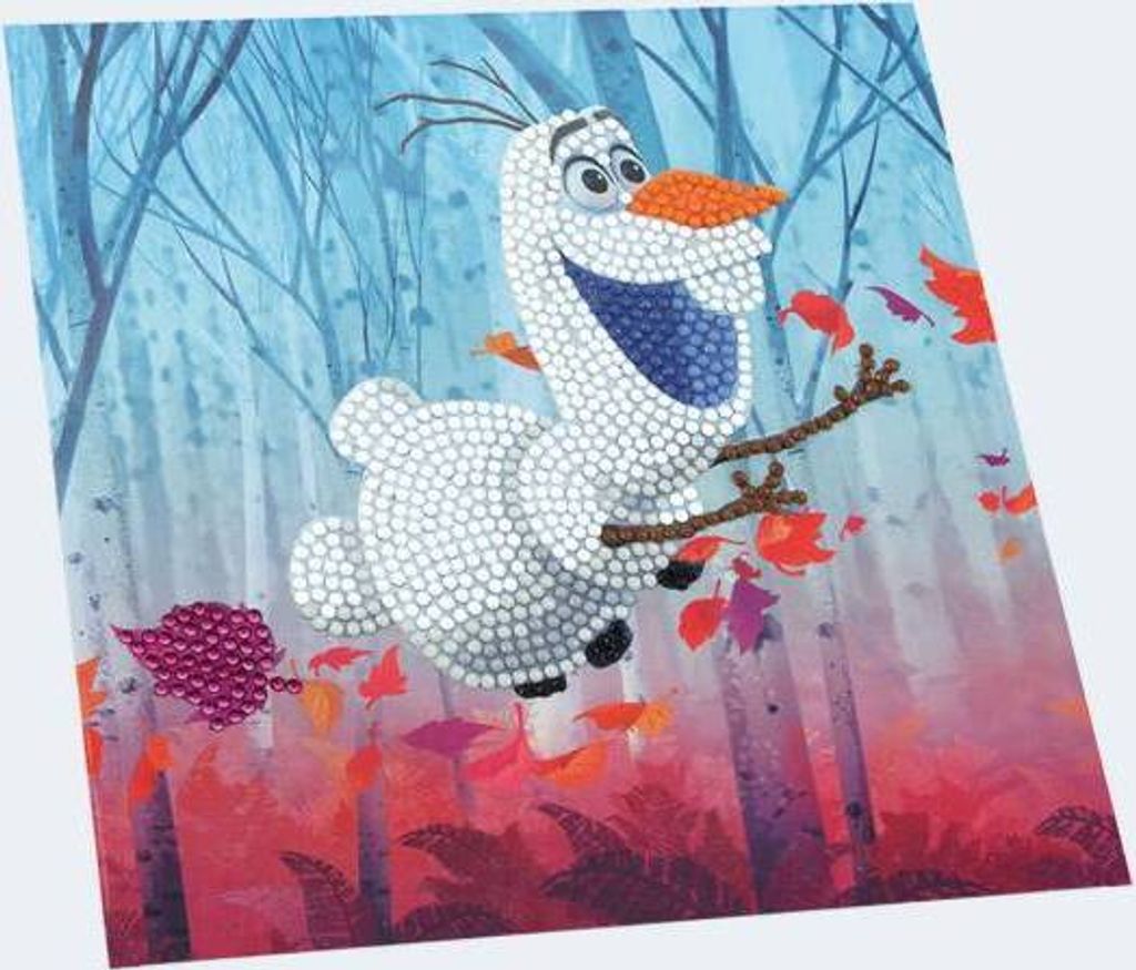 Craft Buddy CCK-DNY801 - Crystal Art, Floating Olaf, Produktbild 