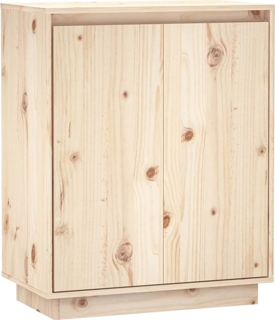 Sideboard 60x34x75 cm Massivholz Kiefer