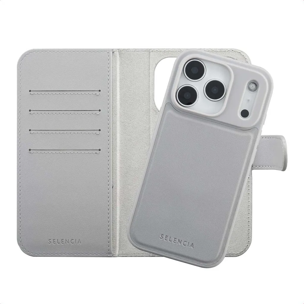 Selencia Olyn Grigio per iPhone 17 Pro: L'Accessorio MagSafe Essenziale