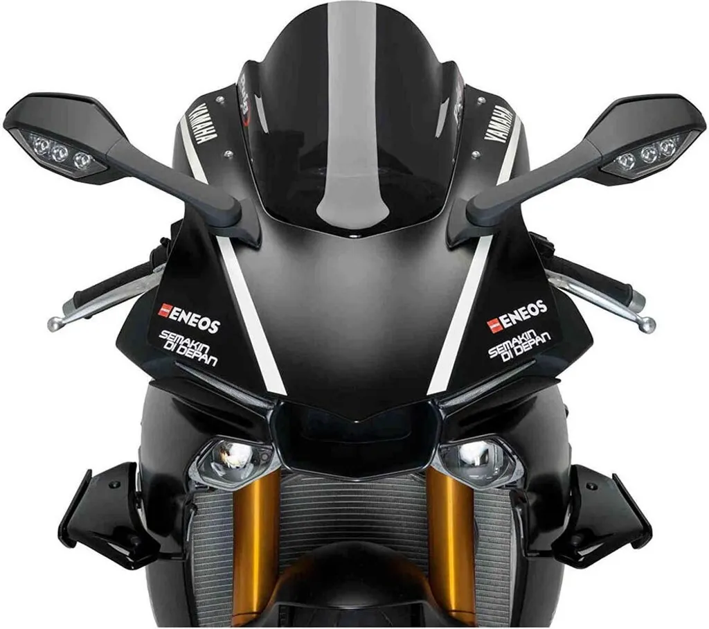 Déflecteur latéral Puig 9766N noir pour Yamaha YZF-R1 style sport
