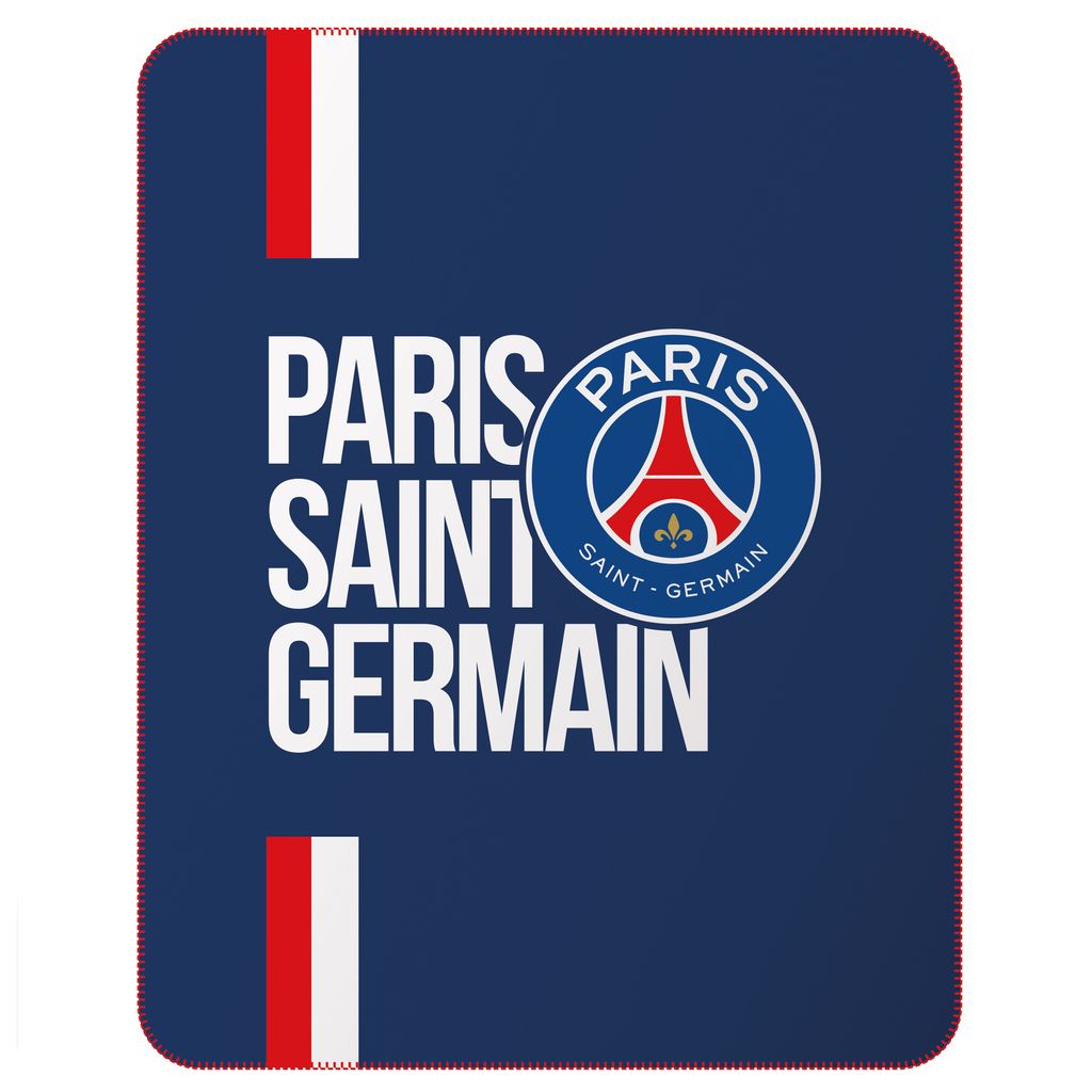 Paris Saint Germain Fleecedecke - 110 x 140 cm - Polyester Produktbild 