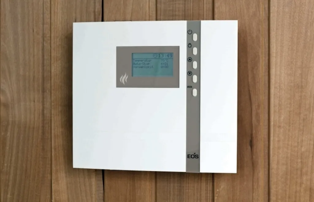 Commande de sauna EOS Econ D4 pour poêle électrique jusqu'à 9 kW