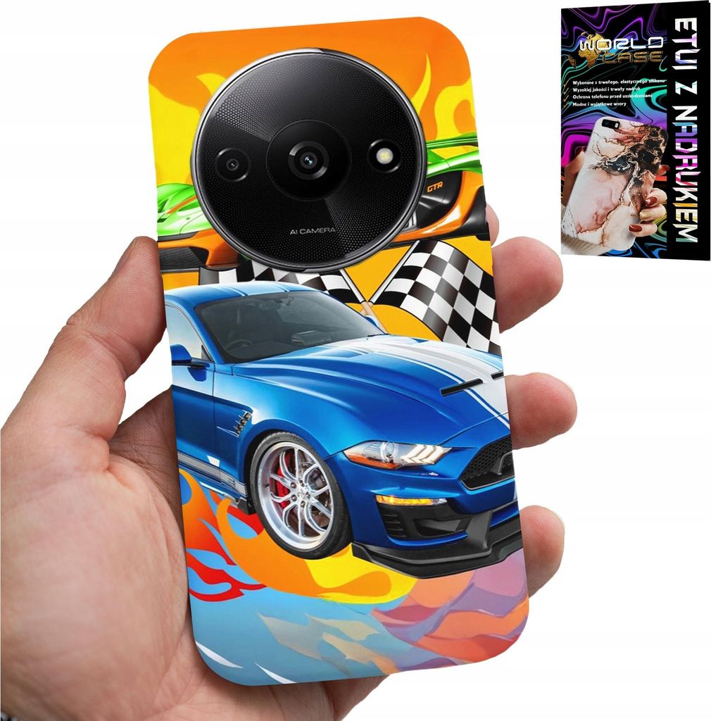 Etui Für Xiaomi Redmi A3 - Für Kinder, Rennautos, Rennen