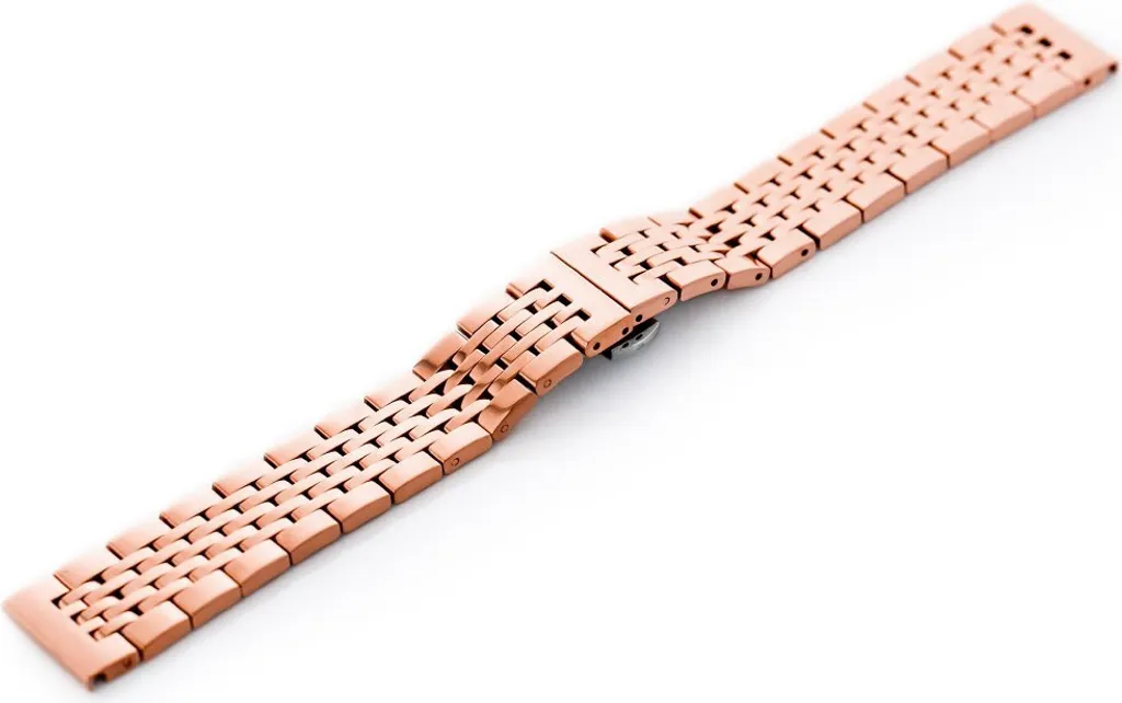 Bracelet Pacific Model 4 Or Rose 22mm en Acier Inoxydable Chic