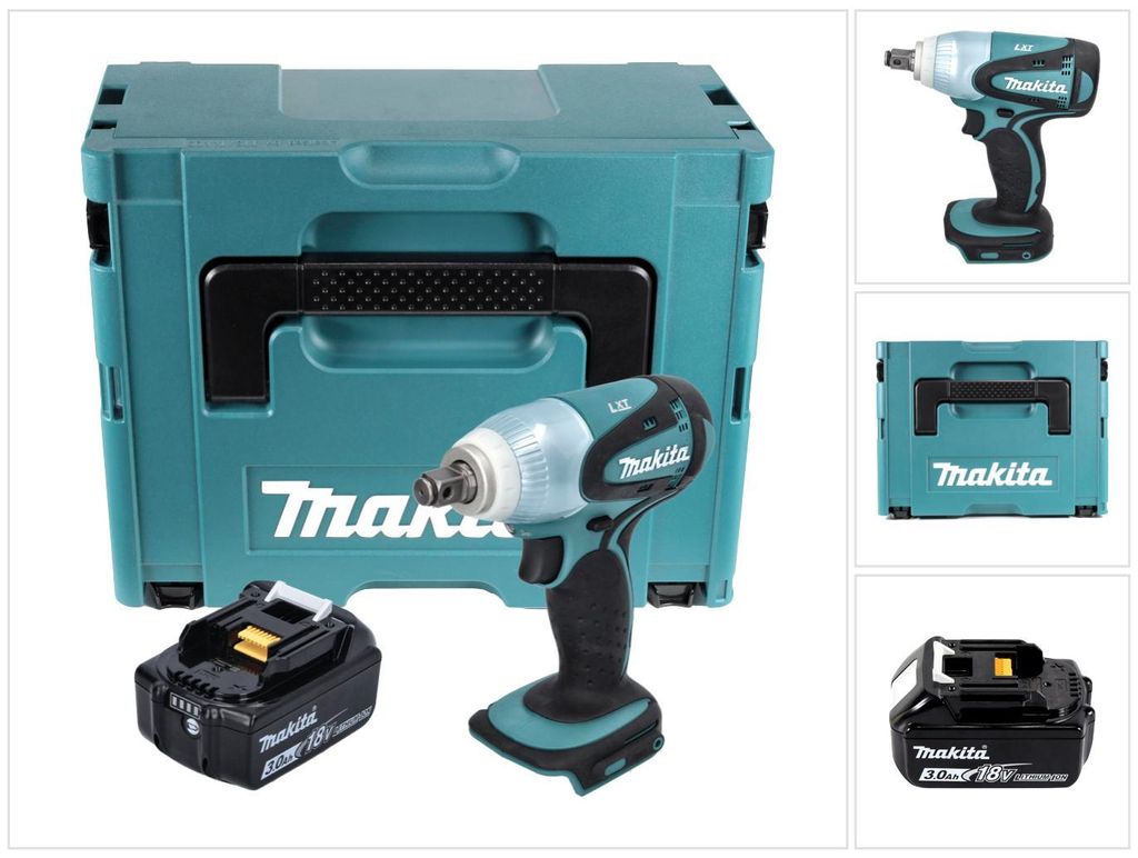 Akumulátorový rázový utahovák Makita DTW 251 F1J 18 V 230 Obrázek produktu 
