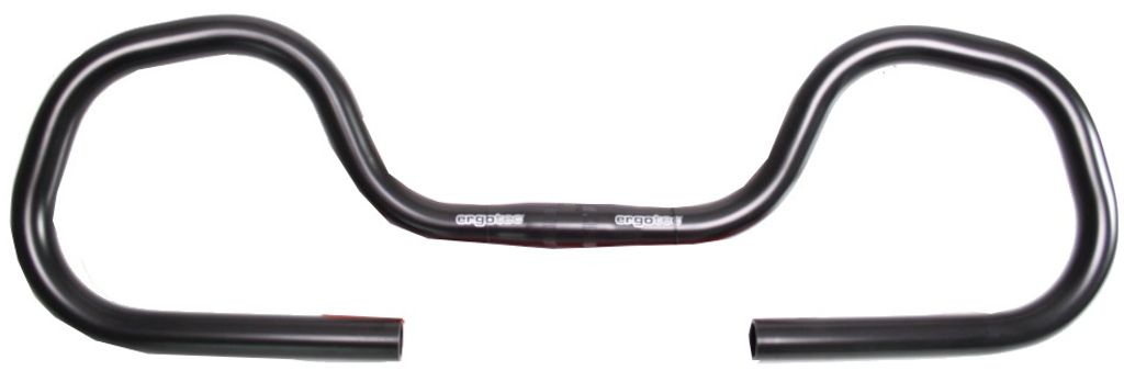 Ergotec Bügel Lady-Contest 25.4, GW550, GL130, GH33, 0° Alu schwarz