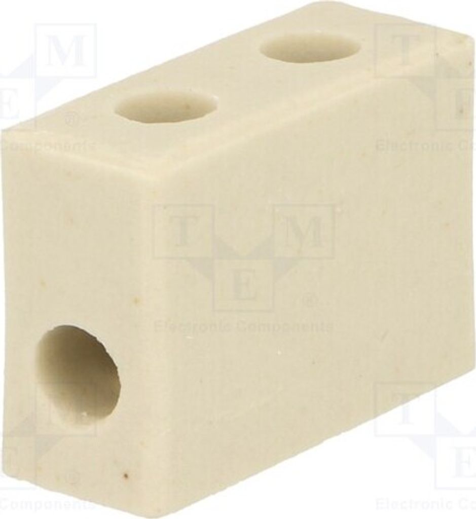 1x Klemmleiste 450V 4mm2 Schraubklemme Wege: 1 Klemmen: 2 L: 10mm BM 9516 Klemmle
