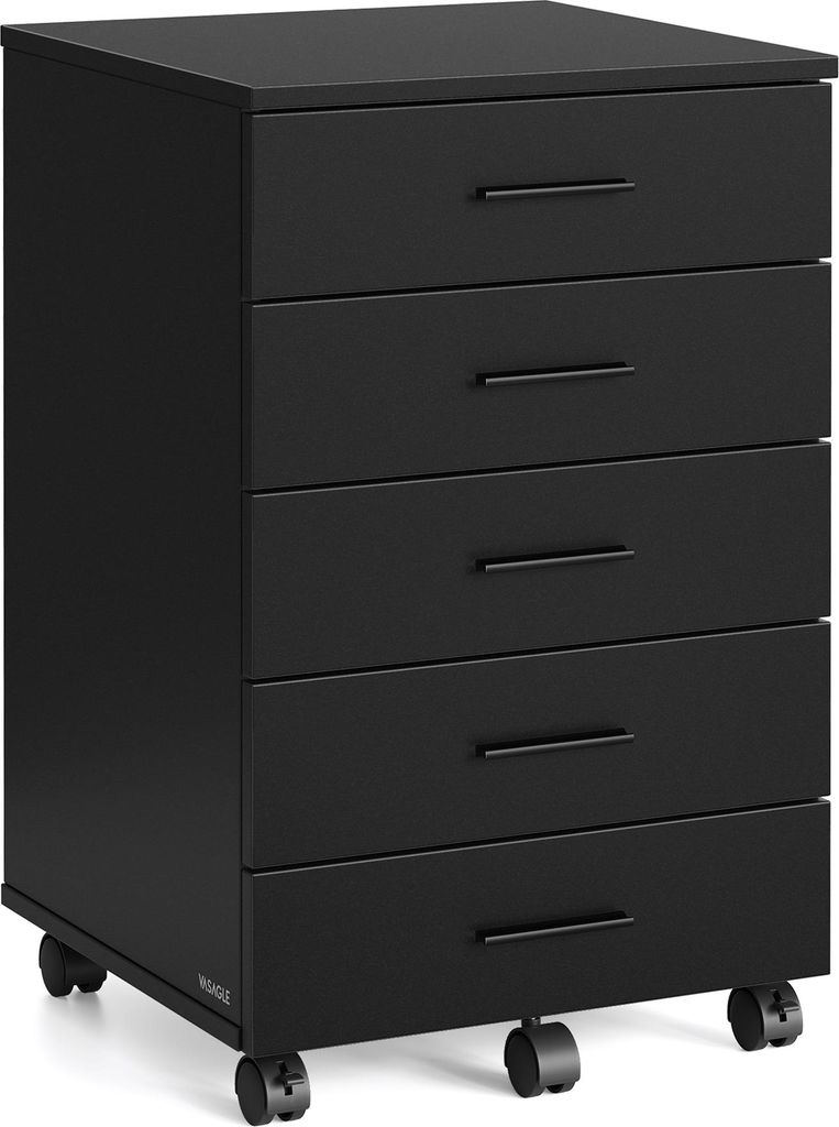 VASAGLE Rollcontainer, Aktenschrank, Schubladenschrank, Produktbild 