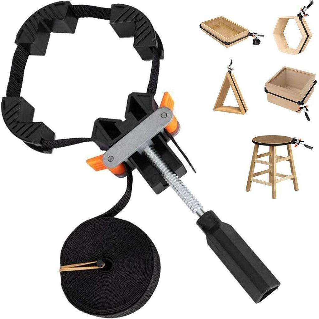Bandspanner Rahmenspanner Rahmen-Bandspanner 4 Meter Nylongurt für Bilderrahmen