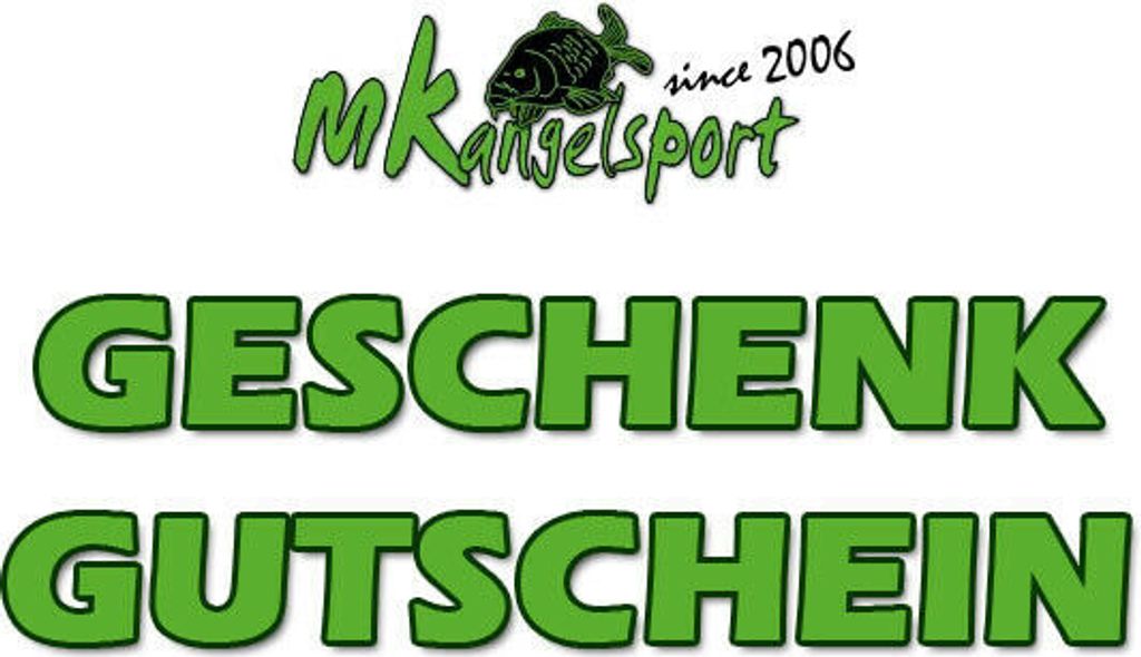 Geschenk-Gutschein : 250 Euro Einkaufsgutschein bei MK-Angelsport