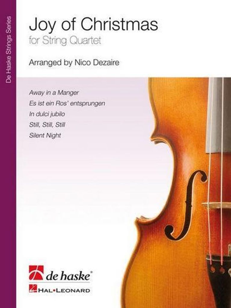 Joy of Christmas for string quartetscore and parts