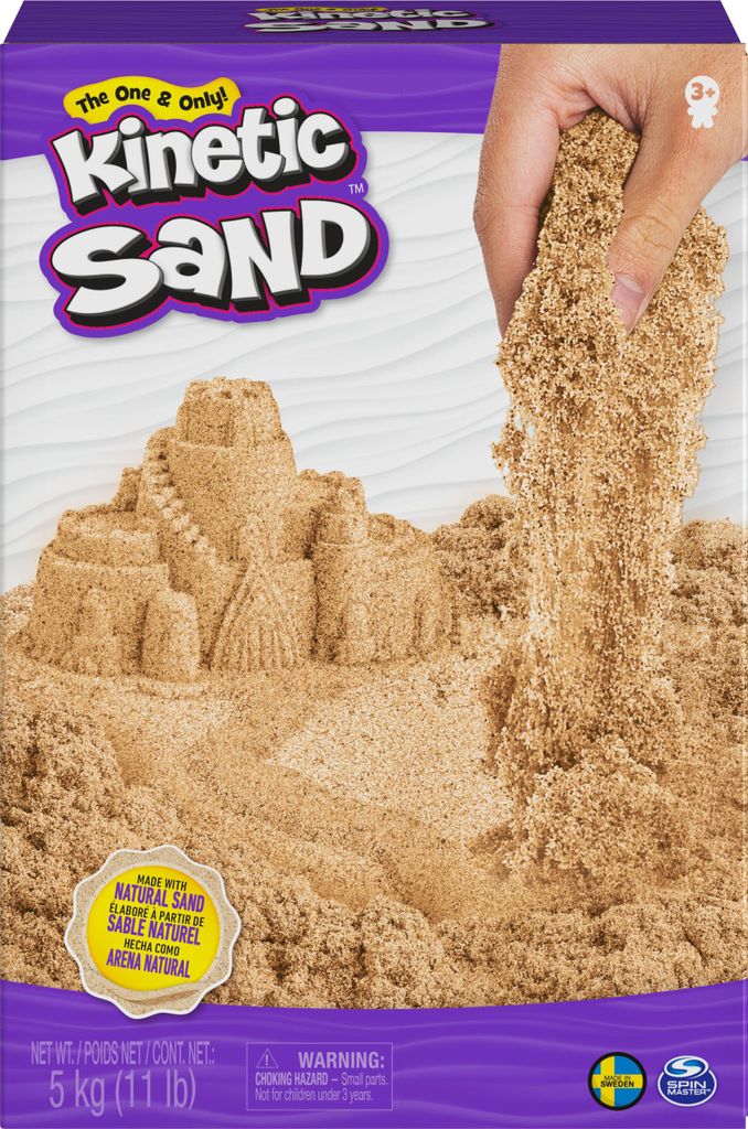 Spin Master 36890 - Kinetic Sand - Braun (5 kg)
